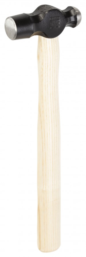 PICARD Schlosserhammer engl. Form, mit Kugel (Ingenieurhammer),  Nr. 9 HS, 225 gr., 1/2 lbs