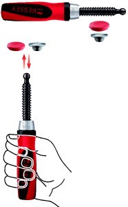 BESSEY Sindel mit 2K-Griff inkl. wechselb. Druckplatte mit Schutzkappe
TG25/TG..S12/TPN25/TPN..S12/GZ25/GZ..-12/G25Z/G.. -S12Z/GS25/GM25Z/GU25-12-6ZK