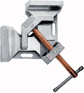 BESSEY Metallwinkelspanner WSM12
Spannweite 2x120 mm/Durchgang 100 mm/Backenhöhe 61 mm/
Backenlänge 120 mm