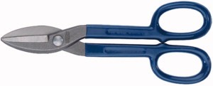 ERDI Amerikaner-Schere links, für kurze gerade Schnitte
Gesamtlänge 350 mm/Schnittlänge 72 mm