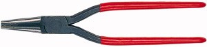 ERDI Spengler-Rundzange aufgelegt
Gesamtlänge 260 mm/Maultiefe 50 mm/Verzahnung 1,0 mm