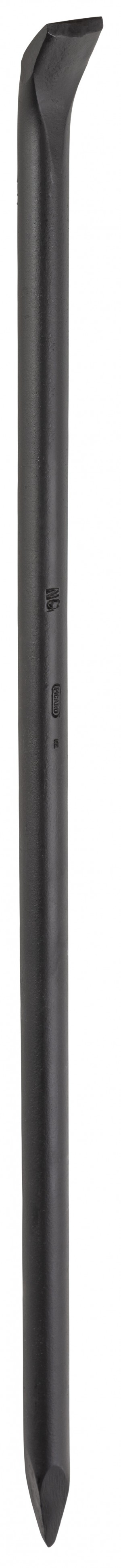 PICARD Brechstange rund, Durchm. 30 mm, aufgebogene Schneide und Spitze, Nr. 46a, 150 cm