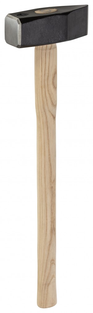 PICARD Steinspalthammer mit ovalem Loch, leicht gewölbte Bahn, Nr. 59 ES, 3 kg
