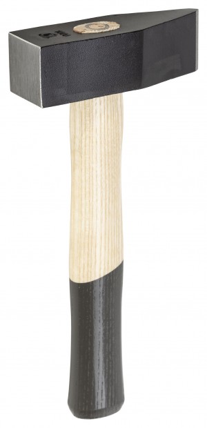 PICARD Steinspalthammer mit ovalem Loch, leicht gewölbte Bahn, scharfkantig, Nr. 59 1/2 ES, 1.250 gr.