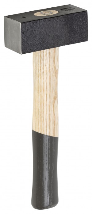 PICARD Bossierhammer Spezialstahl, mit geraden Bahnen und ovalem Loch, Nr. 64 ES, 1.500 gr.