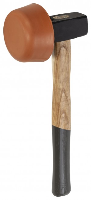 PICARD Plattenlegerhammer rückschlaghemmend, mit doppelt geschweiftem Eschenstiel, PICARD Plattenlegerhammer, Nr. 68g ES