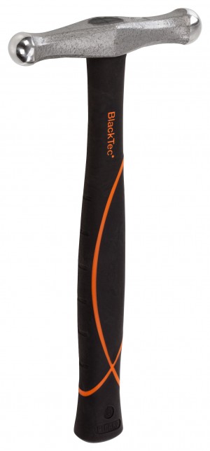PICARD Treibhammer BlackTec® Bahnen verschieden stark hochrund gewölbt, fein poliert, Nr. 174 FS, 375 gr.