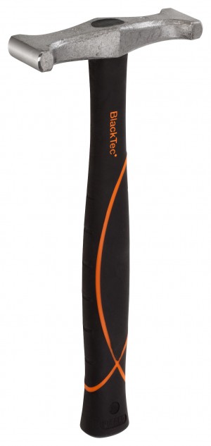 PICARD Schweifhammer BlackTec® Bahnen verschieden stark und verschieden gewölbt, fein poliert, Nr. 175 FS, 375 gr.