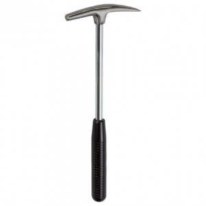 PICARD Polsterhammer fein blank, mit gerilltem rundem Spezial-Gummigriff, mit Dauermagnet, Nr. 217a mit Magnet, 16 mm