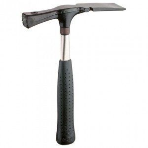 PICARD Maurerhammer VPA-GS, Berliner Form, schwarzer Spezialgriff, geraut, Nr. 277 1/2, 500 gr.