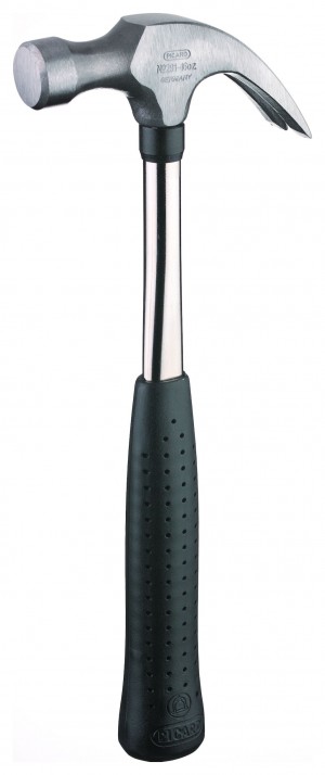 PICARD Klauenhammer amerik. Form, Hals und Kopf rund, Durchm. 27 mm, Glockenform, schwarzer Spezialgriff, Nr. 291, 13 mm
