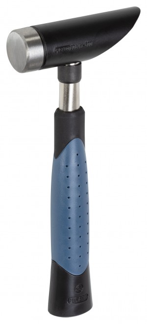 PICARD Meißelmeister zwei Funktionen in einem Werkzeug; zum einhändigen Stemmen von Schlitzen usw., ergonomischer, schwingungsdämpfender 2-Komponenten-Griff blau/schwarz, Nr. 304 1/2, 800 gr.