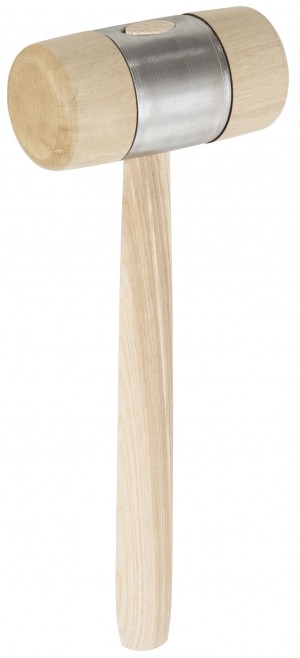 PICARD Holzhammer DIN 7462, mit aufgepresstem Metallmantel, Nr. 320 ES, Gr. 2