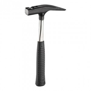 PICARD Latthammer VPA-GS, mit Kopfsicherung, mit magnetischem Nagelhalter, Hammerkopf schwarz lackiert, schwarzer Spezialgriff, Nr. 620M, glatt