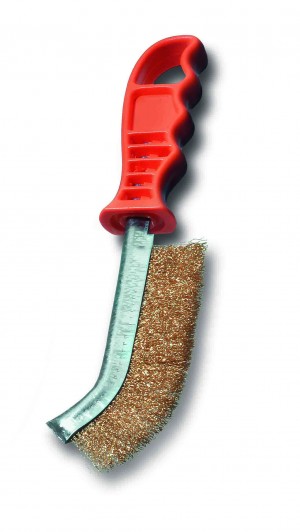 LESSMANN Allzweckbürste STM Stahldraht vermessingt gewellt 0,30 1-Reihig
Länge 260 mm/Breite 10 mm/Besatz 135x10 mm Höhe 28 mm
