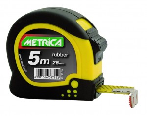 METRICA ROLLBANDMASS RUBBER-TOUCH 3 METER 16 MM