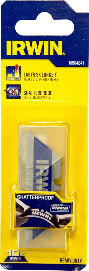 IRWIN Bi-Metall „Blue“ Trapezklingen 1 Pkg. = 10 Stk.
