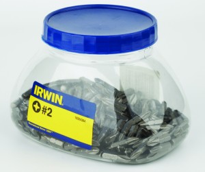 IRWIN Mengenbehälter Mengenbehälter Phillips Ph2 - 1/4”/25mm - 250 Stck.   1 Pkg. = 250 Stk.
