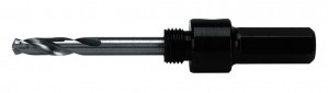 IRWIN Zentrierbohrer/Lochsägenhalter für Bi-Metall Lochsägen Zentrierbohrer 13mm Futterdurchmesser, passend für Lochsägen 14 - 30mm