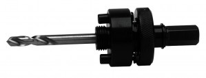 IRWIN Zentrierbohrer/Lochsägenhalter für Bi-Metall Lochsägen Zentrierbohrer 13mm Futterdurchmesser, passend für Lochsägen 32 - 210mm