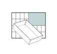 EINSATZ A6-1 TRANSPARENT
47x109x157