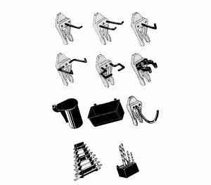 SUPER-CLIP MIX SORTIERT
84 CLIPS SCHWARZ