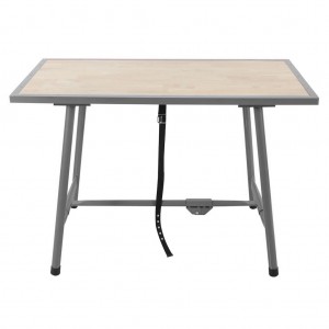 SEMLOC Klappwerkbank 120 x 62 x 82 cm Gestell: Farbe: antrazith Arbeitspaltte aus Holz, Tragkraft 150kg, Stärke Arbeitsplatte: 22 mm