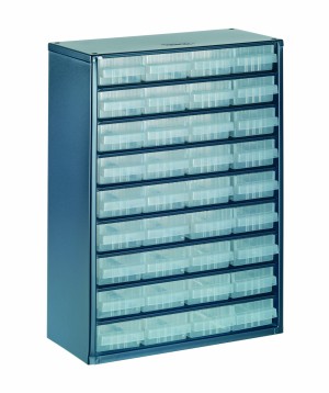 RAACO STAHLMAGAZIN 936-01 MIT 36 SCHUBL.417x306x150