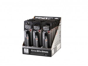 SEMLOC BlackSeries Display mit 30 Köchern Abbrechklingne 9 mm (SK2-SE)
