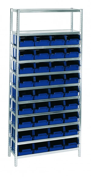 REGALSYSTEM 6-1100
2000x920x340 GALV./BLAU