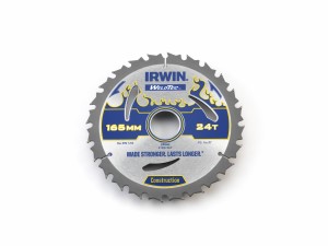 IRWIN IR WT Kreissägeblatt 165mm/24T