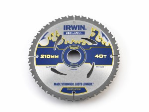 IRWIN IR WT Kreissägeblatt 210mm/40T
