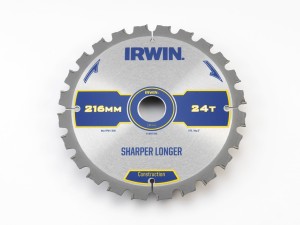 IRWIN IR CON Kreissägeblatt 216mm/24T M