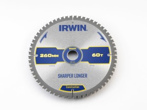 IRWIN IR CON Kreissägeblatt 260mm/60T M