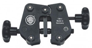 KUKKO Keilauszieh-Zange für Keile in Nuten, Spannbereich 0 mm - 35 mm, Breite des Grundgeräts 122 mm, Hub 4 mm