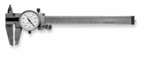 SCALA Uhr-Meßschieber 300x60mm rostfrei/Scala Abl. 0.01 mm Feststellschraube