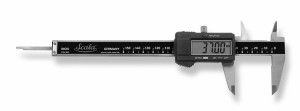 SCALA Dig.-TA-Meßschieber 150x40mm TM eckig LH 0,01mm/0,0005", XL-Display