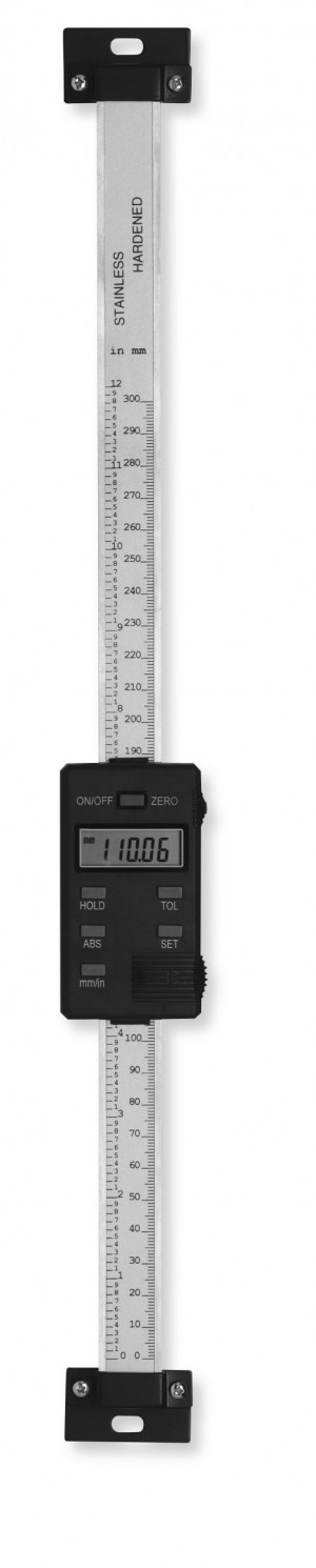 SCALA Digital Anbau-Meßschieber 400 mm Abl.0.01mm/0,0005", senkrecht Type A