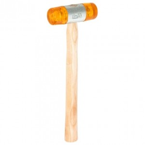 PICARD Plastikhammer mit leicht auswechselbaren Plastikköpfen (Köpfe = ZN 39079900, Stiele = ZN 44170090)