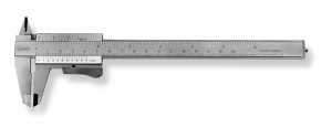 SCALA TA-Meßschieber 200x40mm parallaxefrei 1/20mm/1/128", Feststellschraube