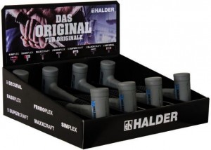 HALDER Thekendisplay GREYCRAFT-SCHONHÄMMER, RÜCKSCHLAGFREI „Special Edition“
