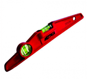 TRAPEZ-WASSERWAAGE ALU-GUSS
30 CM Acryl-Libellen
