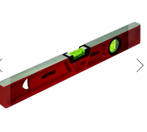 METRICA WASSERWAAGE ALU-GUSS 2 SOHLEN