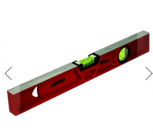 METRICA WASSERWAAGE ALU-GUSS 2 SOHLEN