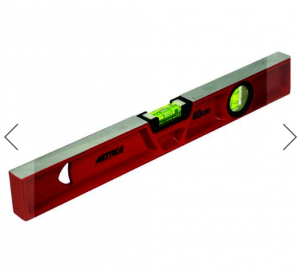 METRICA WASSERWAAGE ALU-GUSS 2 SOHLEN