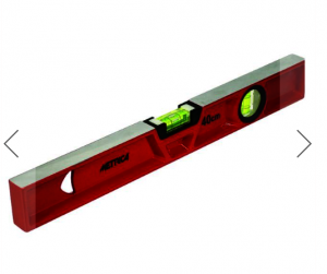 METRICA WASSERWAAGE ALU-GUSS 2 SOHLEN