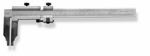 SCALA WS-Meßschieber 2000x300mm rostfrei 1/20mm, o.Spitzen, m.FE