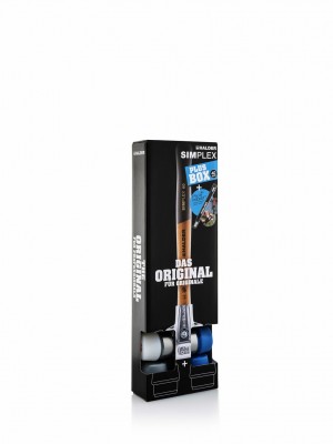 SIMPLEX Plus BOX 40 mm bestehend aus: je 1 x 3117.040+ 3201.040+3203.040 + PICA-Stifthalter + Zimmermannsbleistift (Tischler)