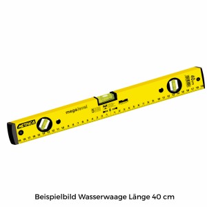 WASSERWAAGE MEGA
1000 MM 2 LIBELLEN
