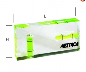 METRICA Mini-Wasserwaage 2 Libellen